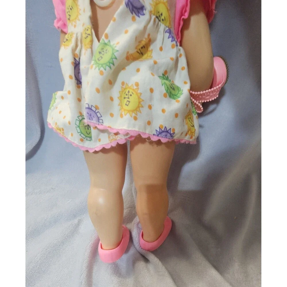 Vintage 1969 Vinyl Plastic Mattel Timey Tell Girl Character Girl Doll 17